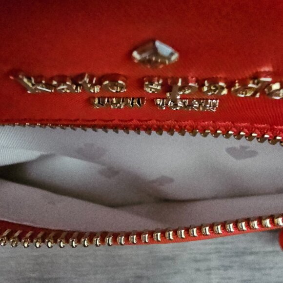 Kate Spade New Chelsea Camera Coin Dust Bag Crossbody Red Shoulder Bag - Picture 14 of 16